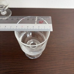 強化ガラス　ステムグラスの画像