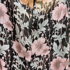 フレアスカート花柄の画像