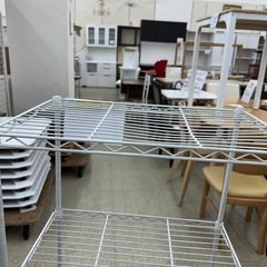 リユースのサカイ東金店 メタルラック ※汚れ、歪みあり TJ15925の画像