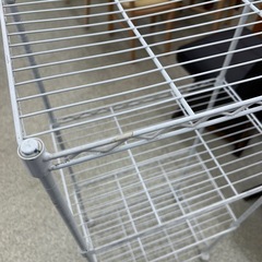 リユースのサカイ東金店 メタルラック ※汚れ、歪みあり TJ15925の画像