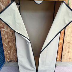 スチールラックパーツ ワードローブ用 カバー単品 ハンガーラック カバーのみ ホコリから衣服を守るの画像