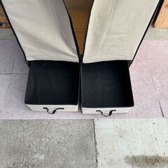 スチールラックパーツ ワードローブ用 カバー単品 ハンガーラック カバーのみ ホコリから衣服を守るの画像