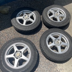 パジェロミニ　スタッドレスの画像