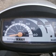 受け渡し予定者が決まりましたー＞原付　スズキ　レッツ２　CA1PA　現在使用中の画像