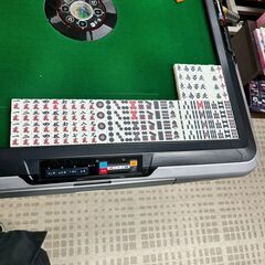 【店頭引取限定】FREE SHINE 全自動麻雀卓 デジテンボウ付き マージャンパイ2セットの画像