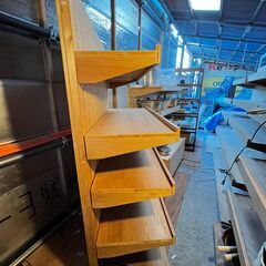 木製陳列棚 ゴンドラ 什器 シェルフ ②の画像