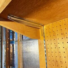 木製陳列棚 ゴンドラ 什器 シェルフ ②の画像