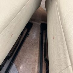 💺YAMADA/ソファ/2P電動リクライニングソファ/電動ソファ/レザーソファ/アイボリーソファ/No.3426💺の画像