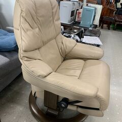 ★来店限定 　充電式電動リクライニングチェア　本革製　EKORNES　の画像