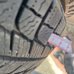 ルノー カングー2 スタッドレスタイヤ&純正鉄ホイールD-278の画像