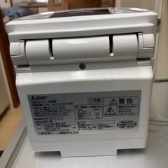 三菱炊飯器　2017年製　炭釜　NJ-VW107-Wの画像