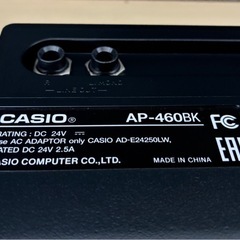 動作OK!カシオ CASIO 電子ピアノ AP-460 椅子付き 鍵盤楽器 88鍵盤 の画像