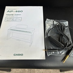 動作OK!カシオ CASIO 電子ピアノ AP-460 椅子付き 鍵盤楽器 88鍵盤 の画像