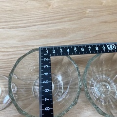 アイスクリームカップ4脚 アイスクリームスクーパーセットの画像