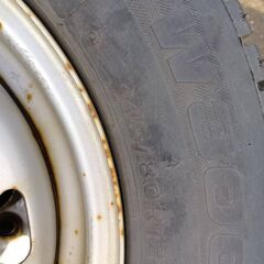 【ホイール付き】ブリヂストン　中古タイヤ４本セットの画像