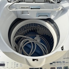 SHARP 9.0kg洗濯機 ES-TX910-N 2011年製 大容量 全自動乾燥の画像