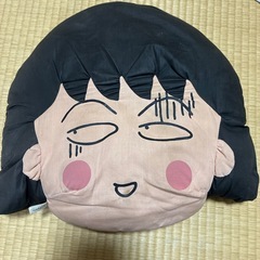 ちびまる子ちゃん　クッション　顔型の画像