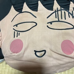 ちびまる子ちゃん　クッション　顔型の画像