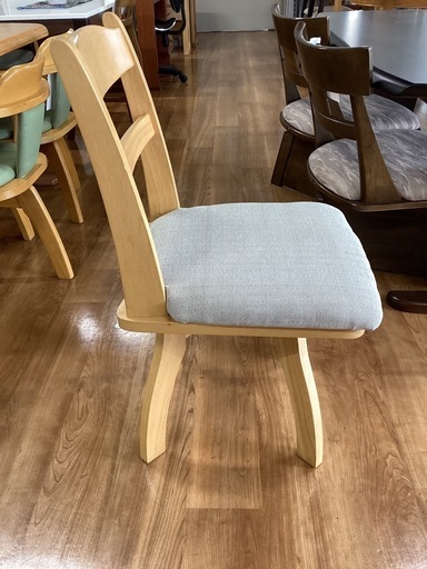 回転チェア2脚セット【町田市再生家具】252239