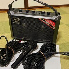 【購入or物々交換】大阪市在住中の方へ　ROLAND（ローランド） MOBILE CUBE（Bluetoothレシーバー&マイク&オーディオケーブル付き）の画像
