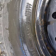 【ホイール付き】ウインターマックス　中古タイヤ４本セットの画像