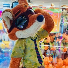#未使用#ニック#ズートピア#サングラス#超超BIG#ぬいぐるみ#クレーンゲーム#UFOキャッチャー#景品#大きい#ビッグ#ラウンド1#の画像