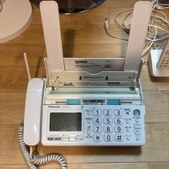 FAX付き、コードレス電話機の画像