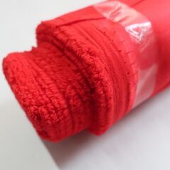 お引取り限定！！　サテン生地　幅150ｃｍ×10ｍ巻き　　赤色の画像