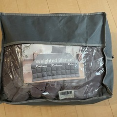 ウェイテッドブランケット　加重ブランケット ふとん　布団　weighted blanket の画像