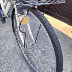 ステンレスハンドル 6段変速付自転車の画像