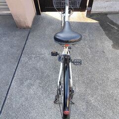 ステンレスハンドル 6段変速付自転車の画像