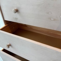 11月中/子供キャビネット ペイントキャビネット シャビーの画像