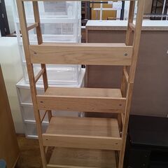 ★リユースのサカイ水戸店★アクタスオープンシェルフライトベージュH152.5×D32×W65クリーニング済みMT6098の画像