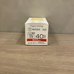 【E26】クリア電球【4個セット】 ②の画像