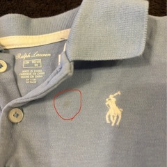 ラルフローレン ベビーワンピース 水色 フリル ポニー 子供服 Ralph Lauren  /  サイズの画像