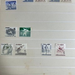 【国民体育大会第2〜17回】銭単位切手 田型 バラ 昭和22年〜37年の画像