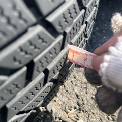 スタッドレスアルミホイルタイヤD-276の画像