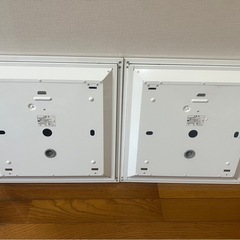 早い者勝ち❗️22、21年製❗️LED照明器具（スクエアタイプ）5台セットの画像