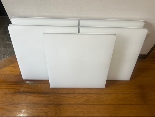 早い者勝ち❗️22、21年製❗️LED照明器具（スクエアタイプ）5台セット
