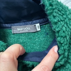 130cm モコモコアウターの画像