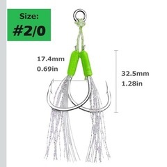 新品未使用　釣り　仕掛け5点セット　まとめ売り　ジグフック　ソフトワーム　フィッシングの画像