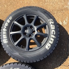 195/65R15 アルミホイール付スタッドレスタイヤ4本セットの画像