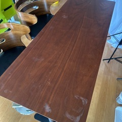 カウンターテーブル　チェアセット
の画像