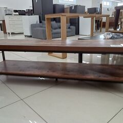 ★リユースのサカイ日立店★HJ8204 NITORI テーブル ブラウン H40.5×D40×W150 クリーニング済み の画像