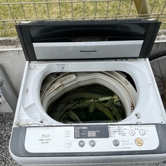 【無料】壊れた洗濯機 パナソニック NA-F50B7 部品取り・スクラップなどにの画像