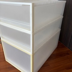 無印☆カラーボックス3段の画像