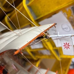 1/100スケール　　日本丸　模型　ジャンクの画像