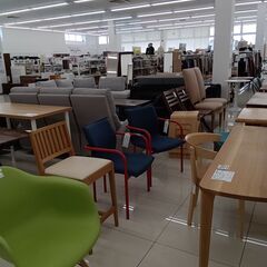 ★リユースのサカイ日立店★HJ8205  チェア グリーン H80×D59×W63 クリーニング済み の画像