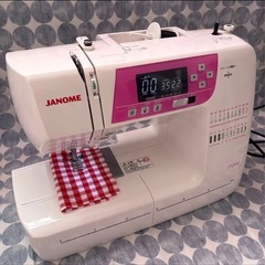 ジャノメ　コンピューターミシン　JN800 極美品　付属品　箱あり　配送可能の画像