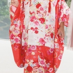 【値下げ】七五三　３歳　着物　小物セットの画像